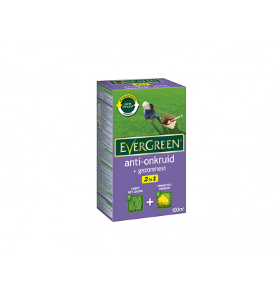 Evergreen Anti onkruid 2,5kg voor 100m2