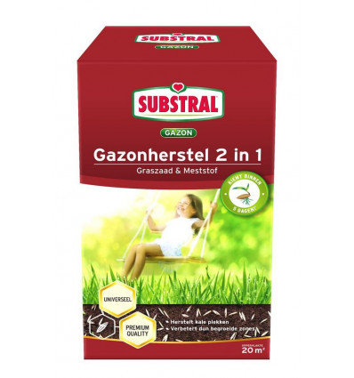 SUBSTRAL Gazonherstel - 2 in 1