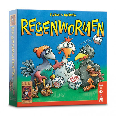 999 GAMES Regenwormen - Dobbelspel