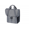 BASIL Single bag go 16L - grey melee fietstas