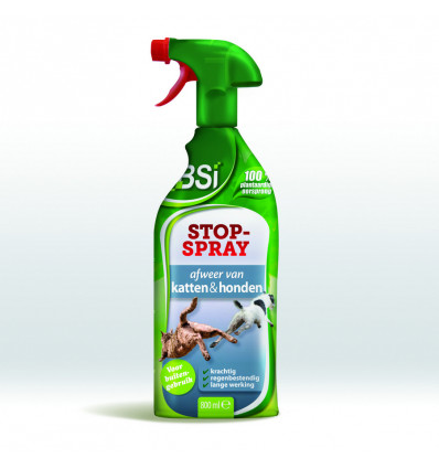 BSI Stop spray - 800ML Afweer van katten&honden in de tuin