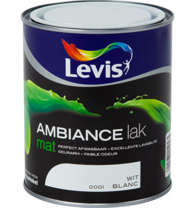 LEVIS AMBIANCE lak mat 0.75L - wit