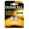 DURACELL Knoopcel CR2016 - 20MM 3V 2ST batterij