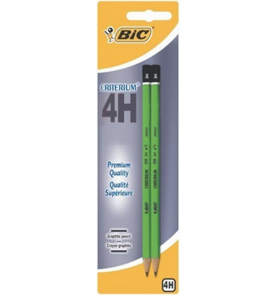 BIC Criterium 550 potloden 4H - 2st.