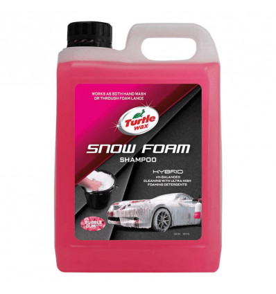TURTLE WAX Hybrid snow foam - 2.5L autoshampoo met bubblegum geur