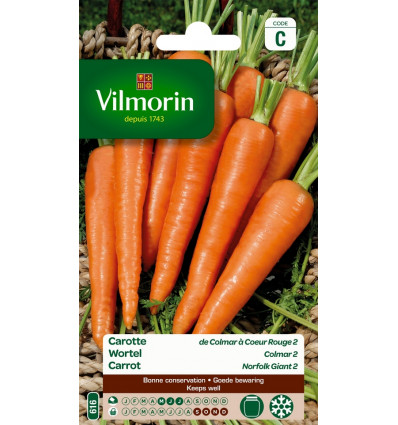 VILMORIN wortel colmar 2 SC