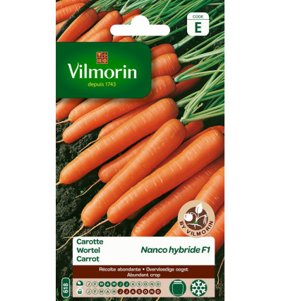 VILMORIN wortel nanco HF1 SE