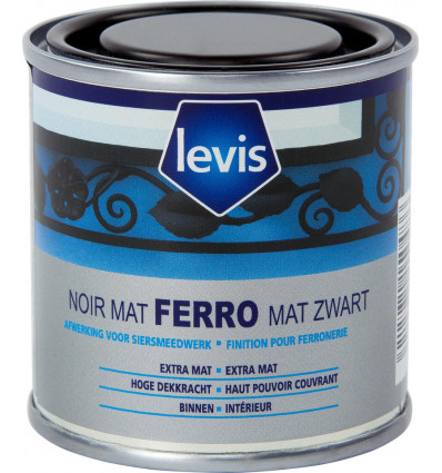 Levis FERRO 0.125L - mat zwart