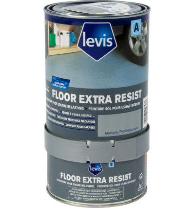 LEVIS floor cleaner extra resist 0.75L -muisgrijs
