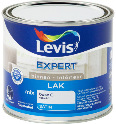 Levis EXPERT satin mix 0.5L - clear ASMB102C