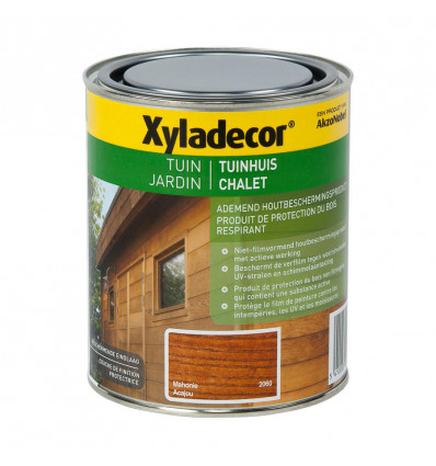 XYLADECOR tuinhuis 0.75L - mahoni XM200304 transparante houtbeits