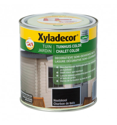 XYLADECOR tuinhuis color 1L - houtskool X37101HK