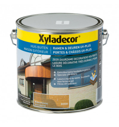 XYLADECOR ramen&deuren UVplus 2.5L - kleurloos 4000