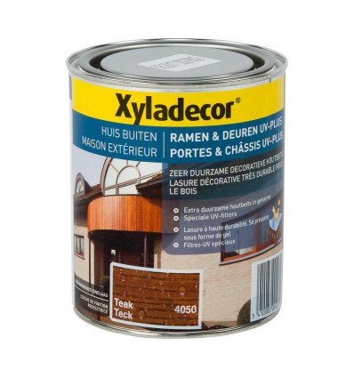 XYLADECOR ramen&deuren UVplus 0.75L - teak 4050