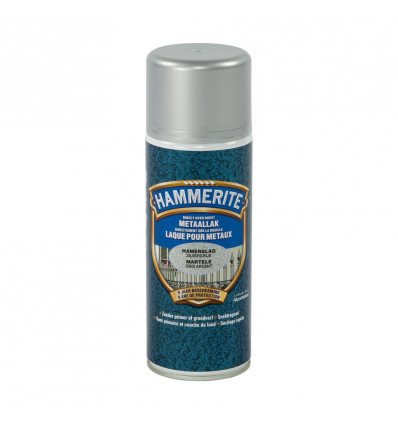 HAMMERITE hamerslaglak 0.4l zilvergrijs spray
