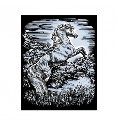 Artfoil zilver - Stallion paard 10019798 10055961
