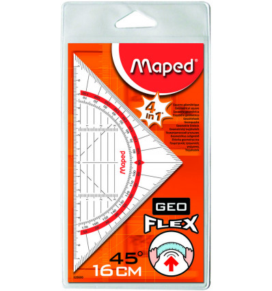 MAPED Technic Flex geodriehoek - 16cm