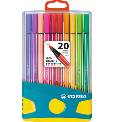 STABILO Pen 68 color parade - turquoise - 20st