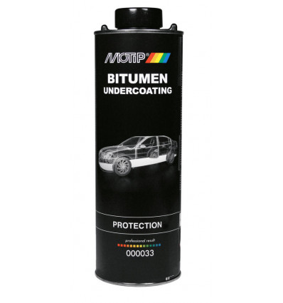 MOTIP undercoating bitumen 1L beschermingsmiddelvoor onderkant van voertuigen TU