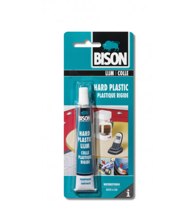 BISON hard plastic lijm - 25ml 1312004