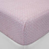 PIP Kamini - Hoeslaken 90x200cm - dusty pink