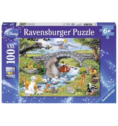 RAVENSBURGER Puzzel - Familie Animal Friends - 100st. XXL