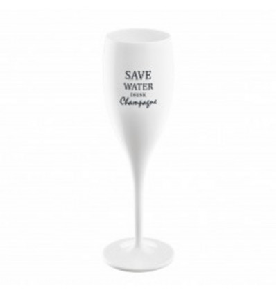 Koziol CHEERS champagneglas - Save water