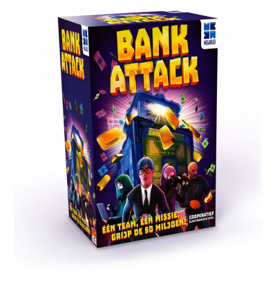 MEGA BLEU Spel - Bank Attack 10091986