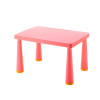 Tafel 76x54x48cm - roze pvc 10089248 speeltafel kindertafel