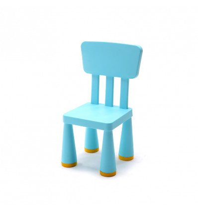 Kinderstoel - licht blauw pvc 10089253