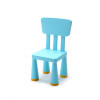 Kinderstoel - licht blauw pvc 10089253
