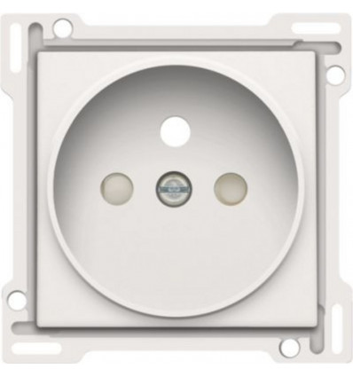 NIKO Centraalplaatje stopcontact - 21mm- wit 10166101