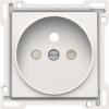 NIKO Centraalplaatje stopcontact - 21mm- wit 10166101