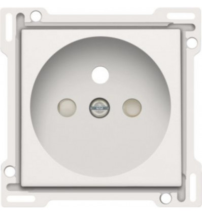NIKO Centraalplaatje stopcontact -28,5mm- wit 525877190