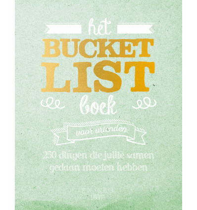 Het bucketlist boek voor vrienden