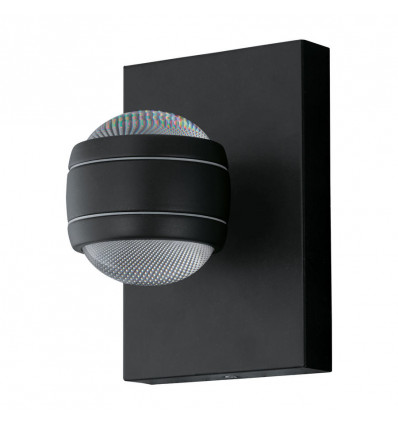 Eglo SESIMBA - Wandlamp LED - zwart buitenverlichting