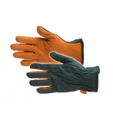 Handschoen tuin - groen/oranje - M8 07-0208