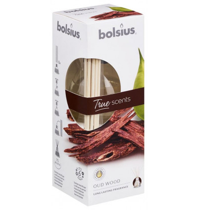 BOLSIUS diffuser - 45ml - oud wood true scents