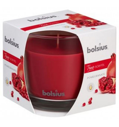 BOLSIUS geurkaars - 63x90mm - pomegranat true scents