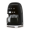 SMEG koffiezet filter koffiemachine zwart 1050W 1.4l digitaal LED display