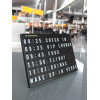 LOCOMOCEAN A4 'airport' bord memobord letterbord