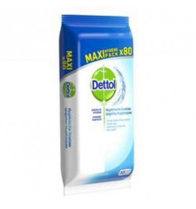DETTOL cleaning wipes 80st. - hygienic 577098