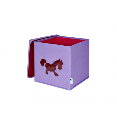 Speelgoed box - 30x30cm - pony 10075615