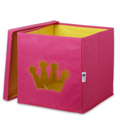 Speelgoed box - 30x30cm - kroon 10075611