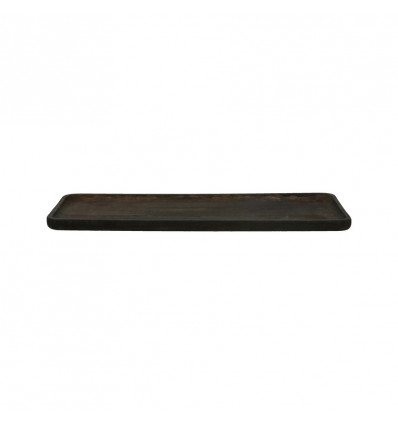 Pomax PUZZLE dienblad hout - 38x16cm zwart