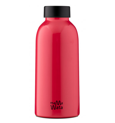 MamaWata fles insulated 470ml - rood drinkfles
