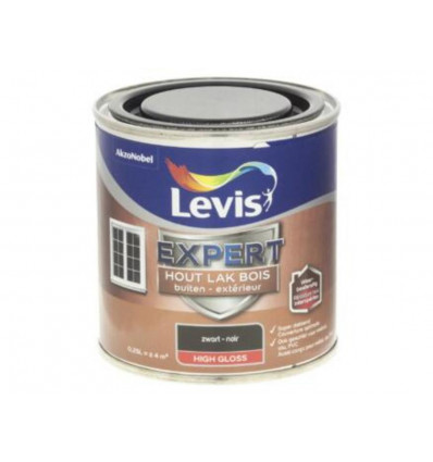 Levis EXPERT high gloss 0.25L - zwart