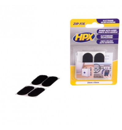 HPX klitband pads 20mm/50mm - zipfix