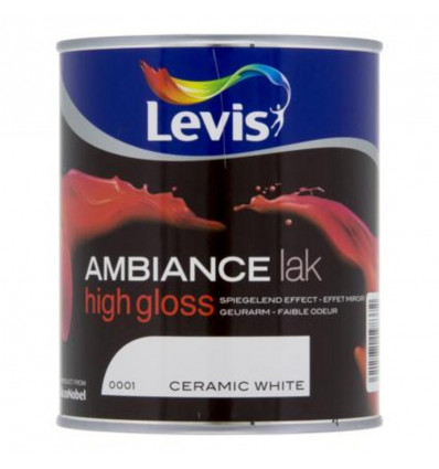 LEVIS AMBIANCE lak high gloss 750ml - ceramic white