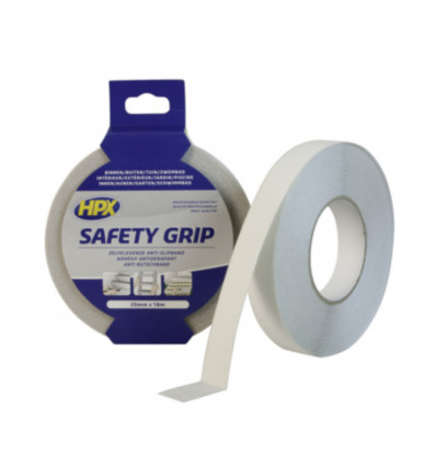 HPX Safety grip 25mm/18m - trans.